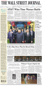 The Wall Street Journal – 27 February 2019