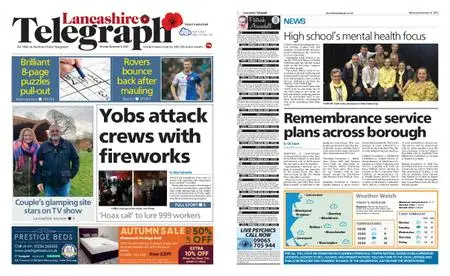 Lancashire Telegraph (Blackburn, Darwen, Hyndburn, Ribble Valley) – November 08, 2021