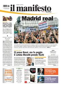 IL MANIFESTO 20 MAGGIO 2011