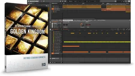 Native Instruments Maschine Expansion Golden Kingdom HYBRID