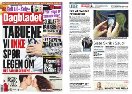 Dagbladet – 03. mai 2019