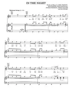 In the night - The Weeknd (Piano-Vocal-Guitar)