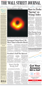 The Wall Street Journal – 11 April 2019