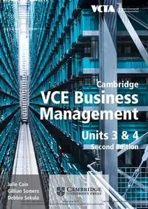 Cambridge VCE Business Management Units 3 and 4, 2nd Edition