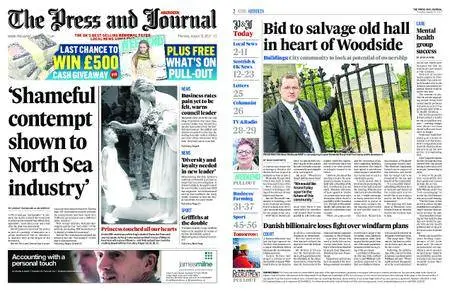 The Press and Journal Aberdeen – August 31, 2017