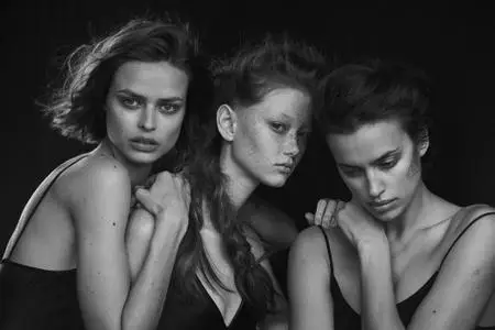 Natural Beauty by Peter Lindbergh for Vogue Germany May 2017