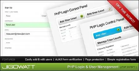 CodeCanyon - PHP Login & User Management v1.12