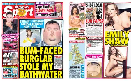 The Sunday Sport – August 12, 2022
