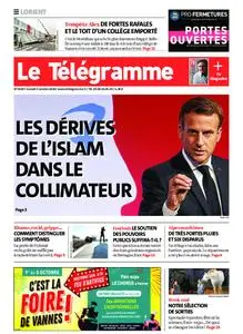 Le Télégramme Lorient – 03 octobre 2020