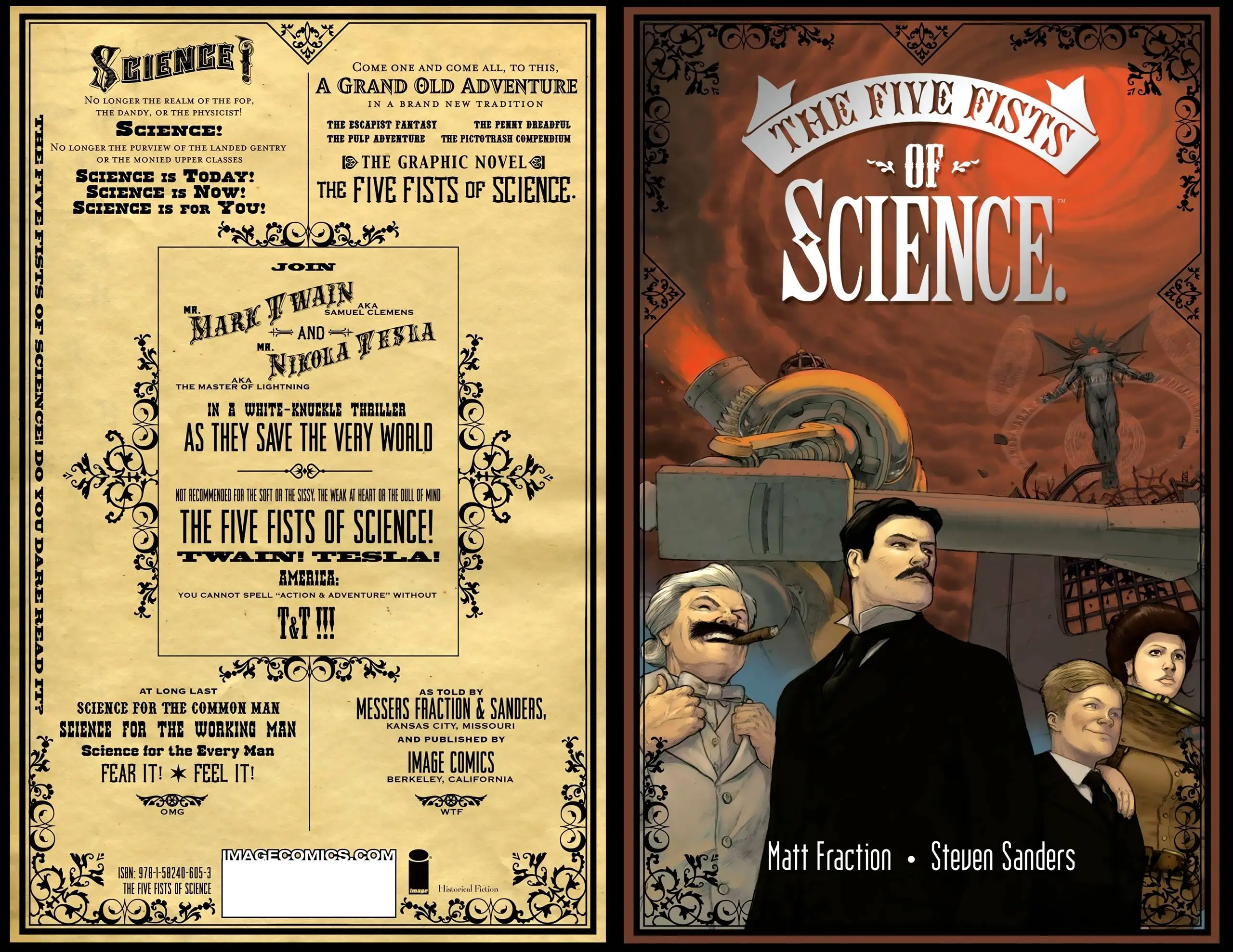 The Five Fists of Science (2006) (Digital GN)