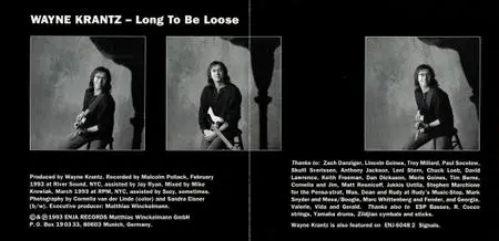 Wayne Krantz - Long To Be Loose (1993) {Enja Records ENJ-7099 2}