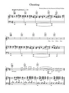 Cheating - John Newman (Piano-Vocal-Guitar (Piano Accompaniment))