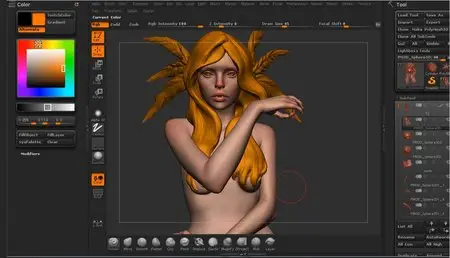 Creative Development: Sculpting Models for Illustration in ZBrush