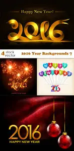 Vectors - 2016 Year Backgrounds 7