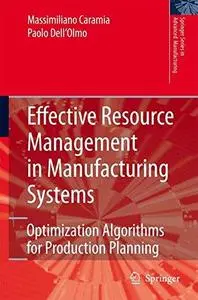 Effective Resource Management in Manufacturing Systems: Optimization Algorithms for Production Planning