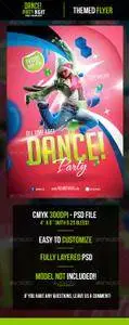 Graphicriver - Dance Party Flyer Template 5135970