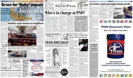 Philippine Daily Inquirer – December 06, 2014