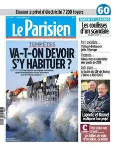 Le Parisien du Jeudi 4 Janvier 2018