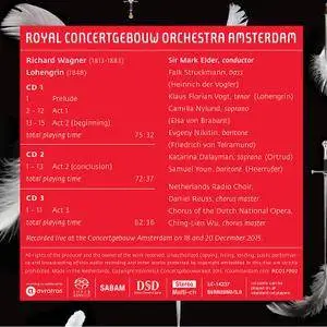 Royal Concertgebouw Orchestra & Sir Mark Elder - Wagner: Lohengrin, WWV 75 (Live) (2017) [Official Digital Download 24/96]
