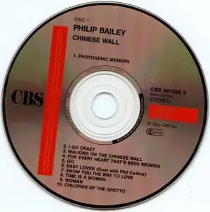 Philip Bailey - Chinese Wall+Inside Out (1988) [2CDs] {CBS 461008}
