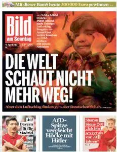 Bild am Sonntag - 9 April 2017