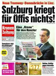 Kronen Zeitung Salzburg - 29. September 2017