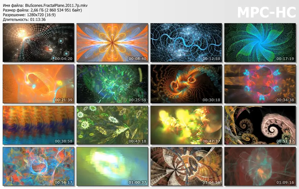 BluScenes: Fractal Plane (2011)