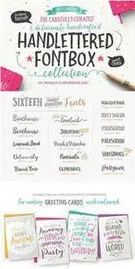 CreativeMarket - The Handlettered Fontbox