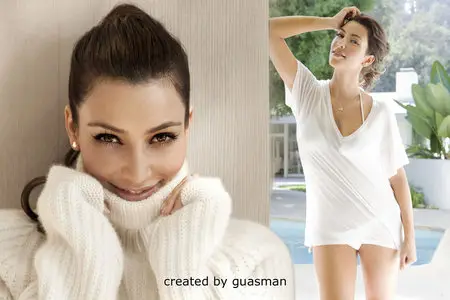 Kim Kardashian – Glamour Magazine Photoshoot