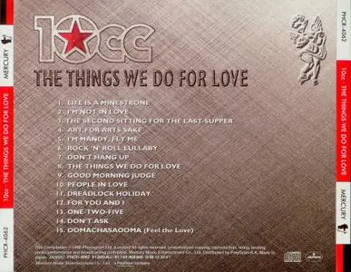 10cc - The Things We Do For Love (1990) {1996, Japanese Reissue}