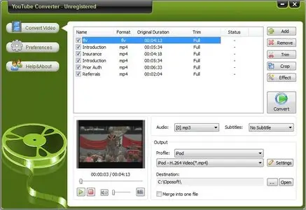 Oposoft YouTube Converter 6.2