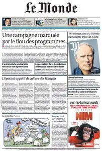 Le Monde et Suppléments du Dimanche 8 et Lundi 9 Janvier 2012