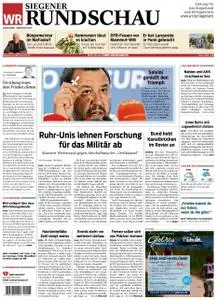 Westfälische Rundschau Siegen - 29. Mai 2019