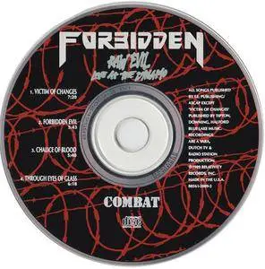 Forbidden - Raw Evil: Live At The Dynamo (EP) (1989) {Combat}