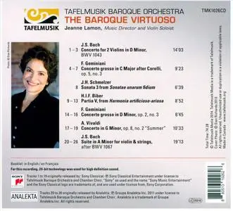 Jeanne Lamon, Tafelmusik Baroque Orchestra - The Baroque Virtuoso (2014)