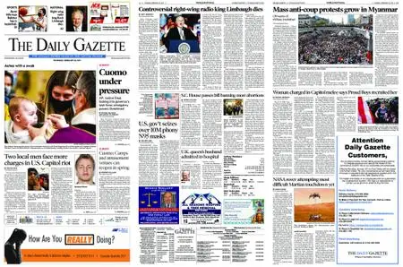 The Daily Gazette – February 18, 2021