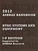 2012 ASHRAE Handbook - Heating, Ventilating, and Air-Conditioning Systems and Equipment (I-P Edition)