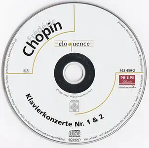 Chopin - Davidovich, Marriner, LSO - Piano Concertos Nos. 1 & 2 (1982, CD reissue 2002)