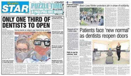 Shropshire Star Shrewsbury Edition – June 08, 2020