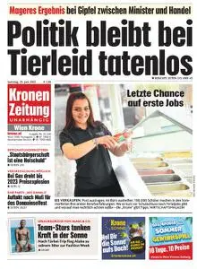 Kronen Zeitung - 25 Juni 2022