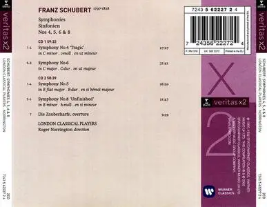 Roger Norrington, London Classical Players - Franz Schubert: Symphonies Nos. 4, 5, 6 & 8 (2003)