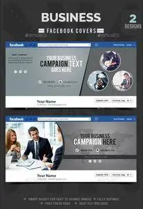 GraphicRiver - Business Facebook Facebook Covers - 2 Designs