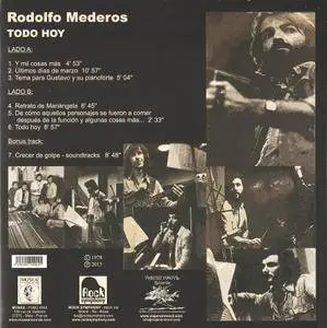 Rodolfo Mederos - Todo hoy (1978) [Remastered 2015]