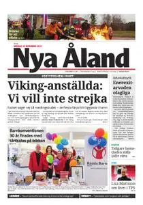 Nya Åland – 25 november 2019