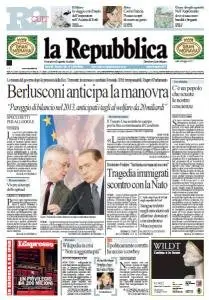 La Repubblica (06-08-11)