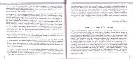 Paisiello - Passio di San Giovanni (L'Arte del Mondo, Ehrhardt) (2009)