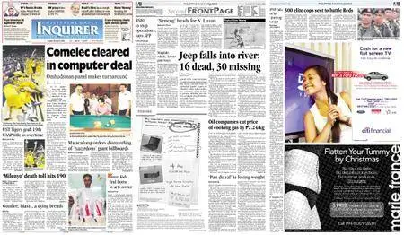 Philippine Daily Inquirer – October 03, 2006