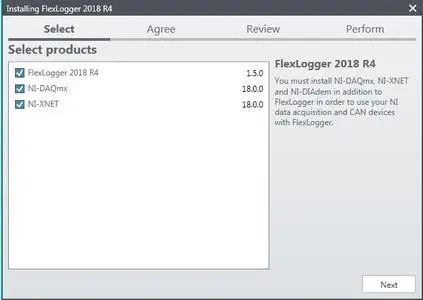 FlexLogger 2018 R4