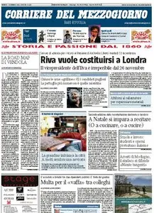 Il Corriere del Mezzogiorno - Ed. BARI (07-12-12)