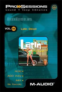 M-Audio Pro Sessions Vol 6 Latin Street MULTiFORMAT